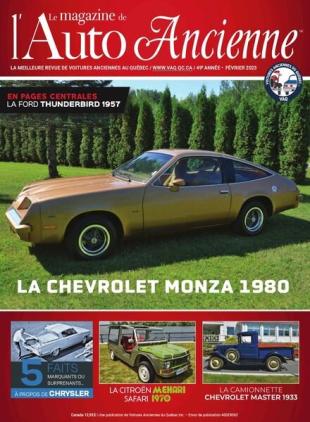 L'Auto Ancienne - Fevrier 2023
