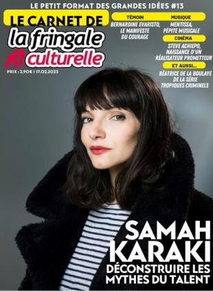 Le Carnet de La Fringale Culturelle - 17 fevrier 2023