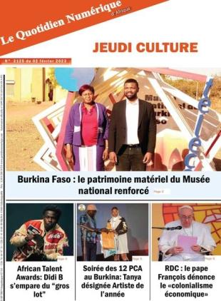 Quotidien Numerique d'Afrique - 02 fevrier 2023