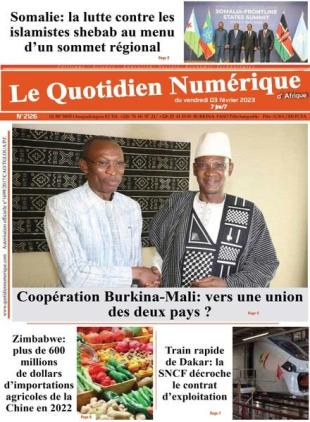 Quotidien Numerique d'Afrique - 03 fevrier 2023