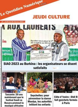 Quotidien Numerique d'Afrique - 09 fevrier 2023