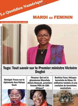 Quotidien Numerique d'Afrique - 21 fevrier 2023