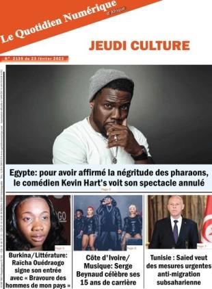 Quotidien Numerique d'Afrique - 23 fevrier 2023