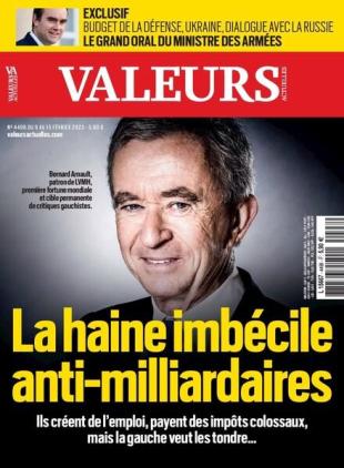 Valeurs actuelles - 09 fevrier 2023