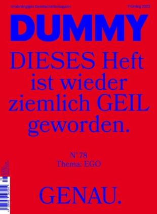 Dummy - Marz 2023
