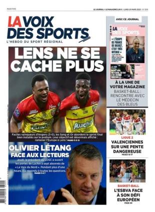La Voix des Sports - 20 mars 2023