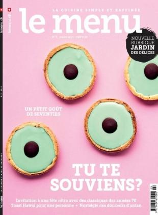 le menu edition francaise - fevrier 2023