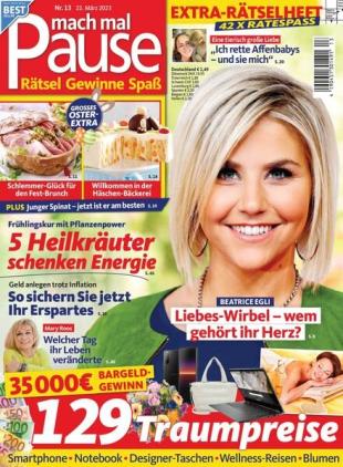 Mach mal Pause - Marz 2023