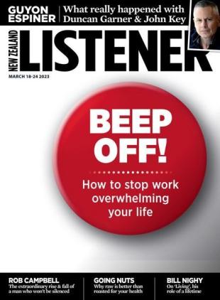 New Zealand Listener - March 18 2023