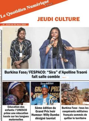 Quotidien Numerique d'Afrique - 02 mars 2023