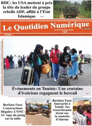 Quotidien Numerique d'Afrique - 06 mars 2023