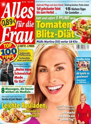 Alles fur die Frau - 19 August 2016