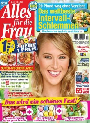 Alles fur die Frau - 31 Marz 2023