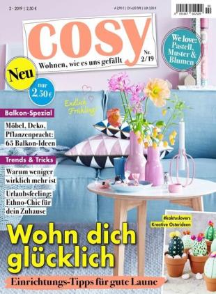 Cosy - Marz 2019