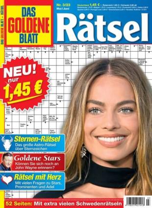 Das Goldene Blatt-Ratsel - April 2023