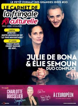 Le Carnet de La Fringale Culturelle - 07 avril 2023