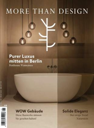 MORE THAN DESIGN - April 2023