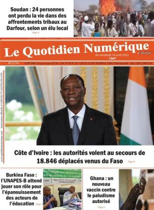 Quotidien Numerique d'Afrique - 14 avril 2023