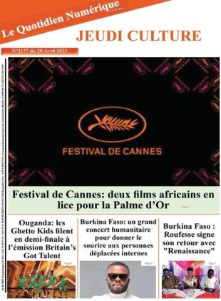 Quotidien Numerique d'Afrique - 20 avril 2023