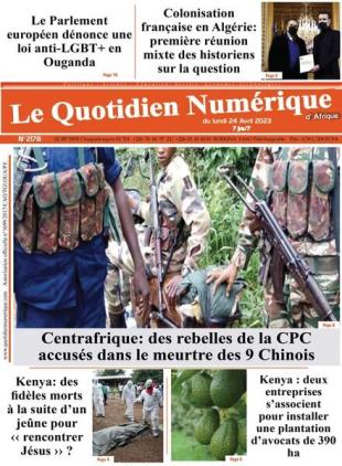 Quotidien Numerique d'Afrique - 24 avril 2023