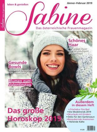 SABINE Magazin - Januar 2019