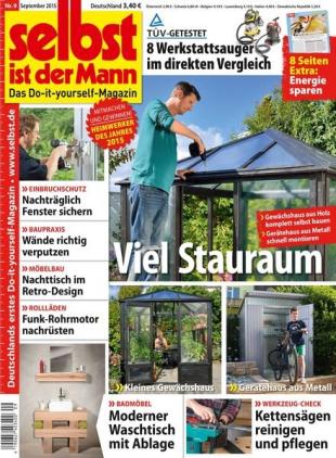 selbst ist der Mann - 21 August 2015