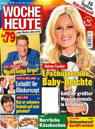 Woche Heute - 18 Marz 2015