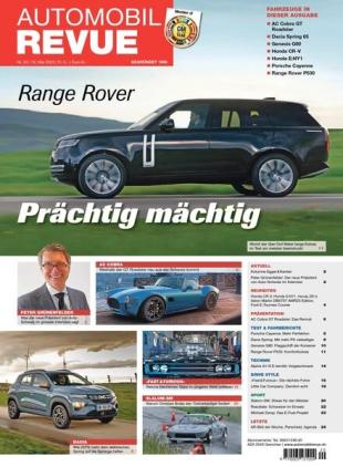 Automobil Revue - 19 Mai 2023