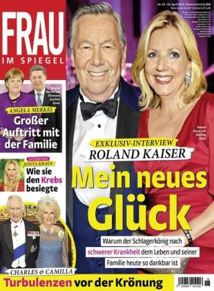 Frau im Spiegel - 26 April 2023