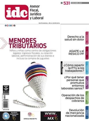 IDC Asesor Fiscal Juridico y Laboral - 30 abril 2023