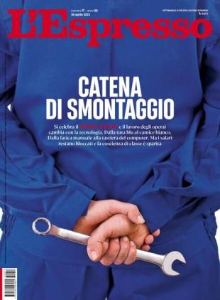 l'Espresso - 30 Aprile 2023