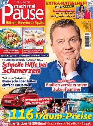 Mach mal Pause - 26 April 2023