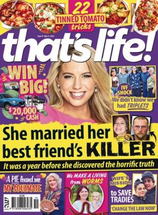 that's life! - May 11 2023