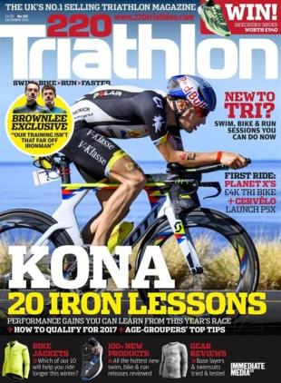 220 Triathlon - November 2016