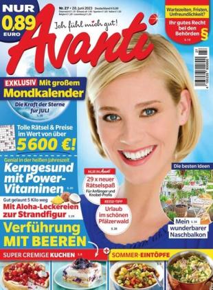 Avanti - 28 Juni 2023