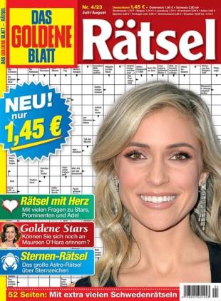 Das Goldene Blatt-Ratsel - Juni 2023