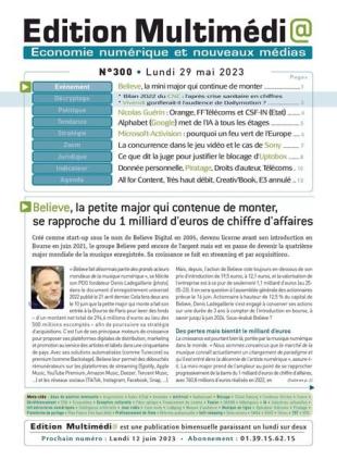 Edition Multimedia - 29 mai 2023