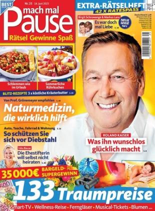 Mach mal Pause - 14 Juni 2023