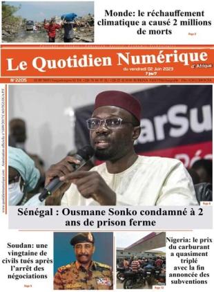 Quotidien Numerique d'Afrique - 02 juin 2023