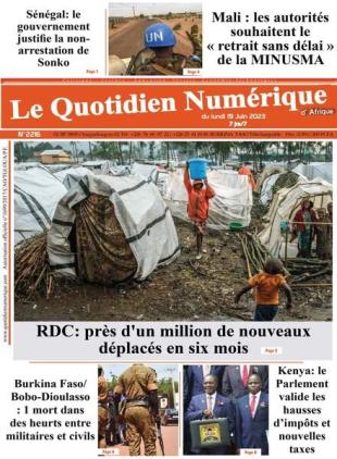 Quotidien Numerique d'Afrique - 19 juin 2023