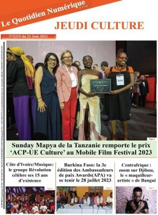 Quotidien Numerique d'Afrique - 22 juin 2023