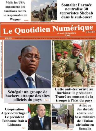 Quotidien Numerique d'Afrique - 29 mai 2023