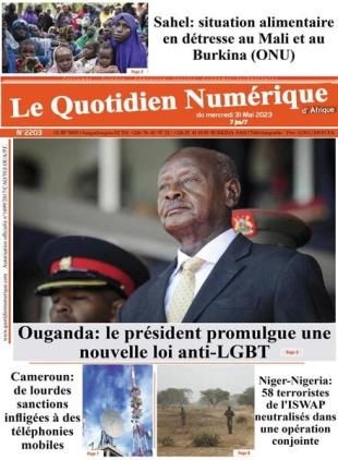 Quotidien Numerique d'Afrique - 31 mai 2023