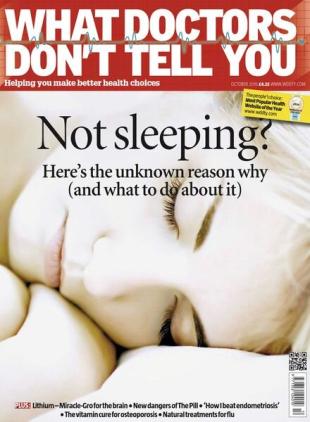 What Doctors Don't Tell You - September 2016