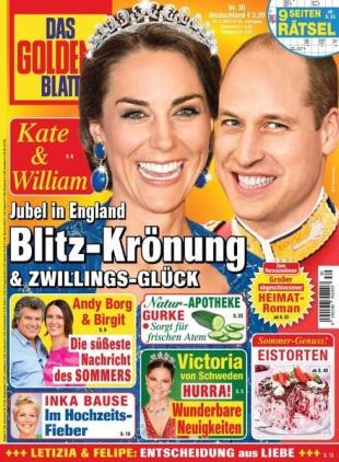Das Goldene Blatt - 22 Juli 2023
