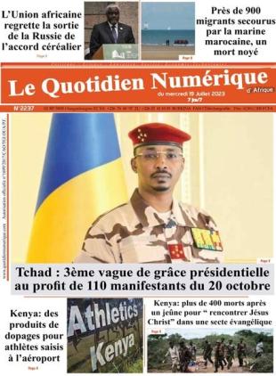 Quotidien Numerique d'Afrique - 19 juillet 2023