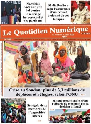 Quotidien Numerique d'Afrique - 21 juillet 2023