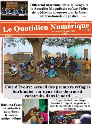 Quotidien Numerique d'Afrique - 26 juillet 2023
