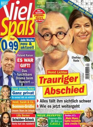 Viel Spass - 19 Juli 2023