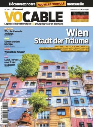 Vocable Allemand - 30 juin 2023